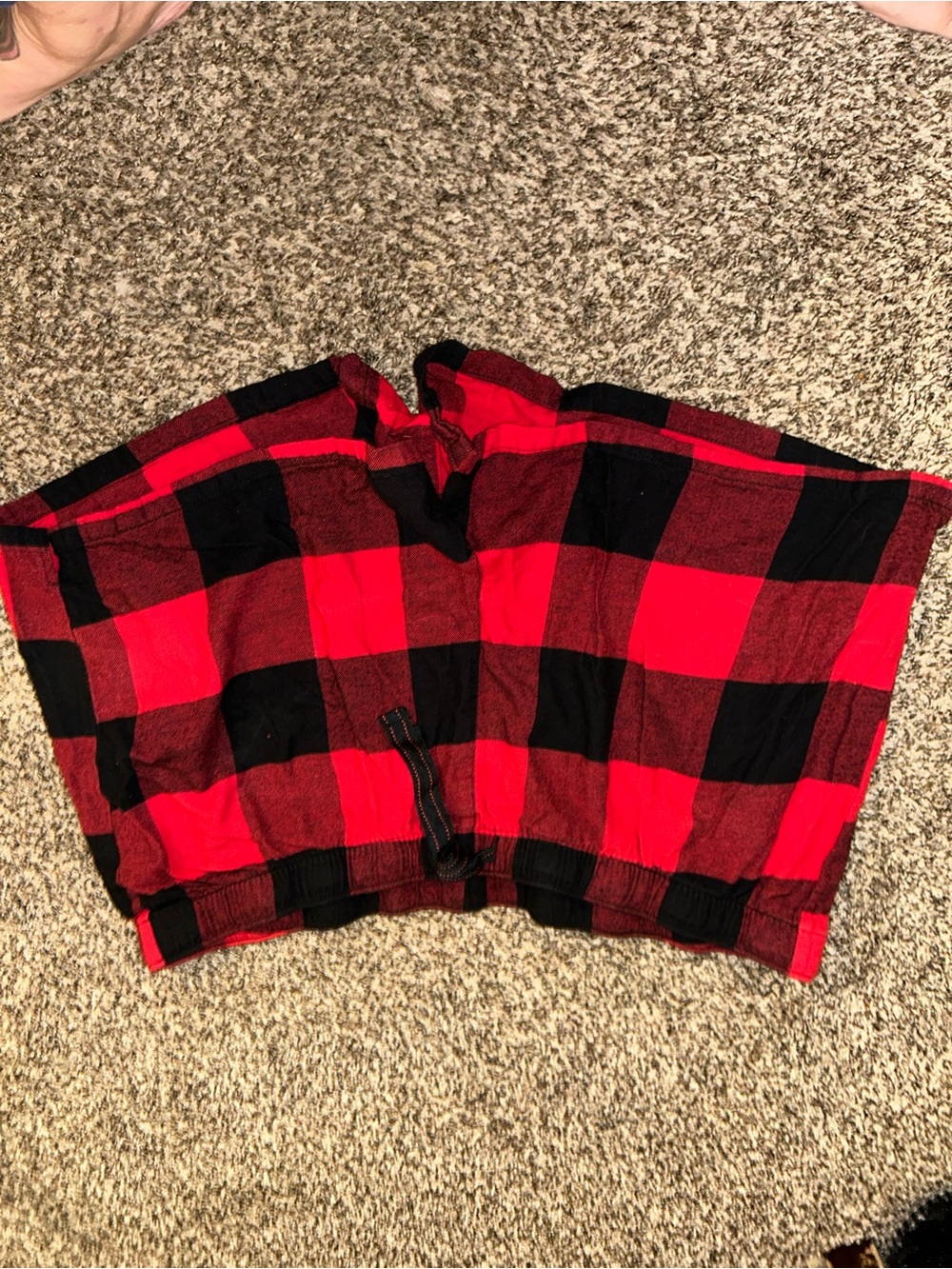Old Navy Red and Black Buffalo Plaid Women's Shorts